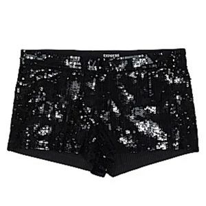 Express Sequin Shorts